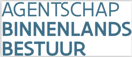 Logo van het Ministerie voor Gelijke Kansen: "Agentschap binnenlands bestuur"